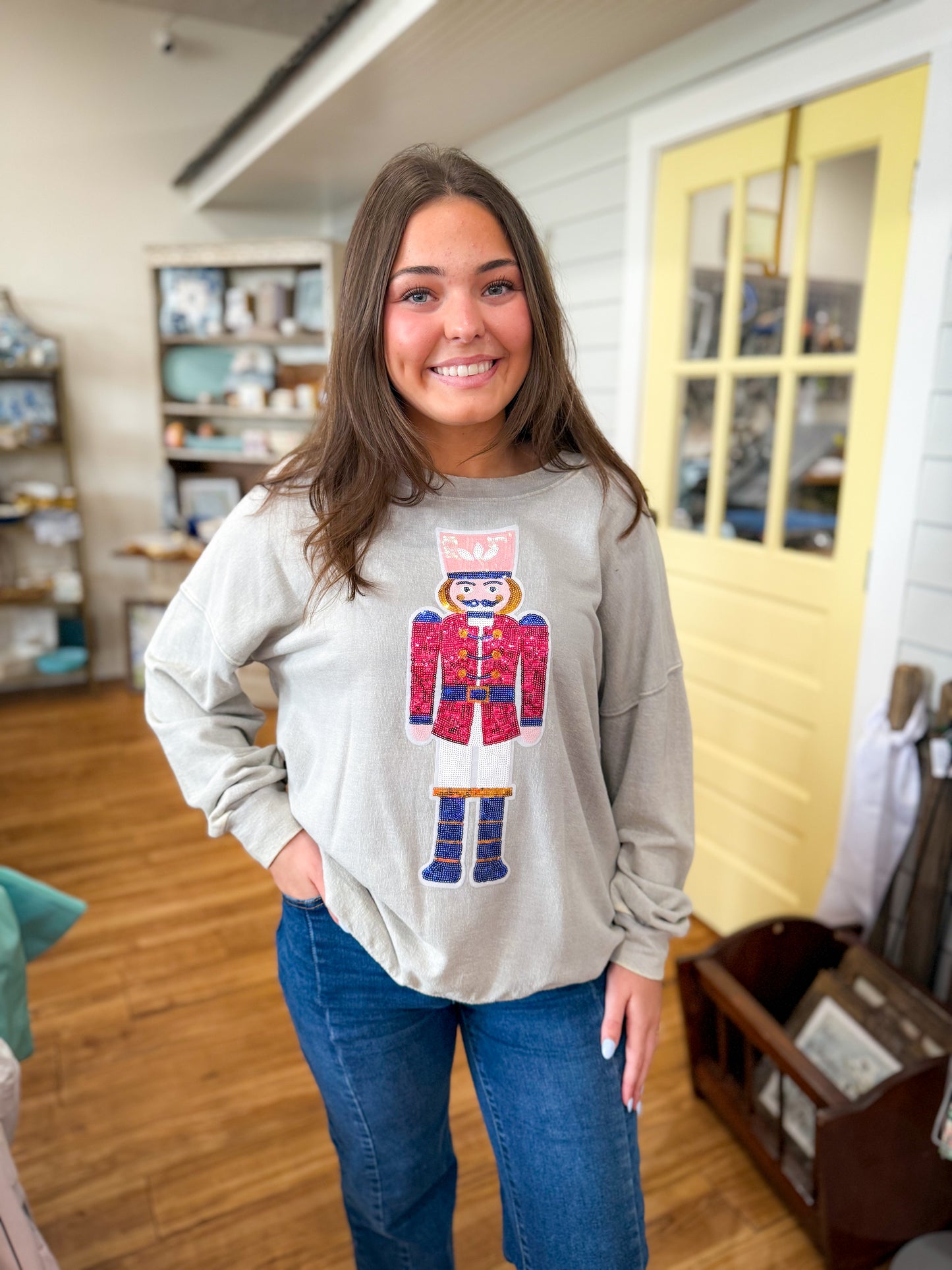 Cotton Candy Soldier Sweatshirt