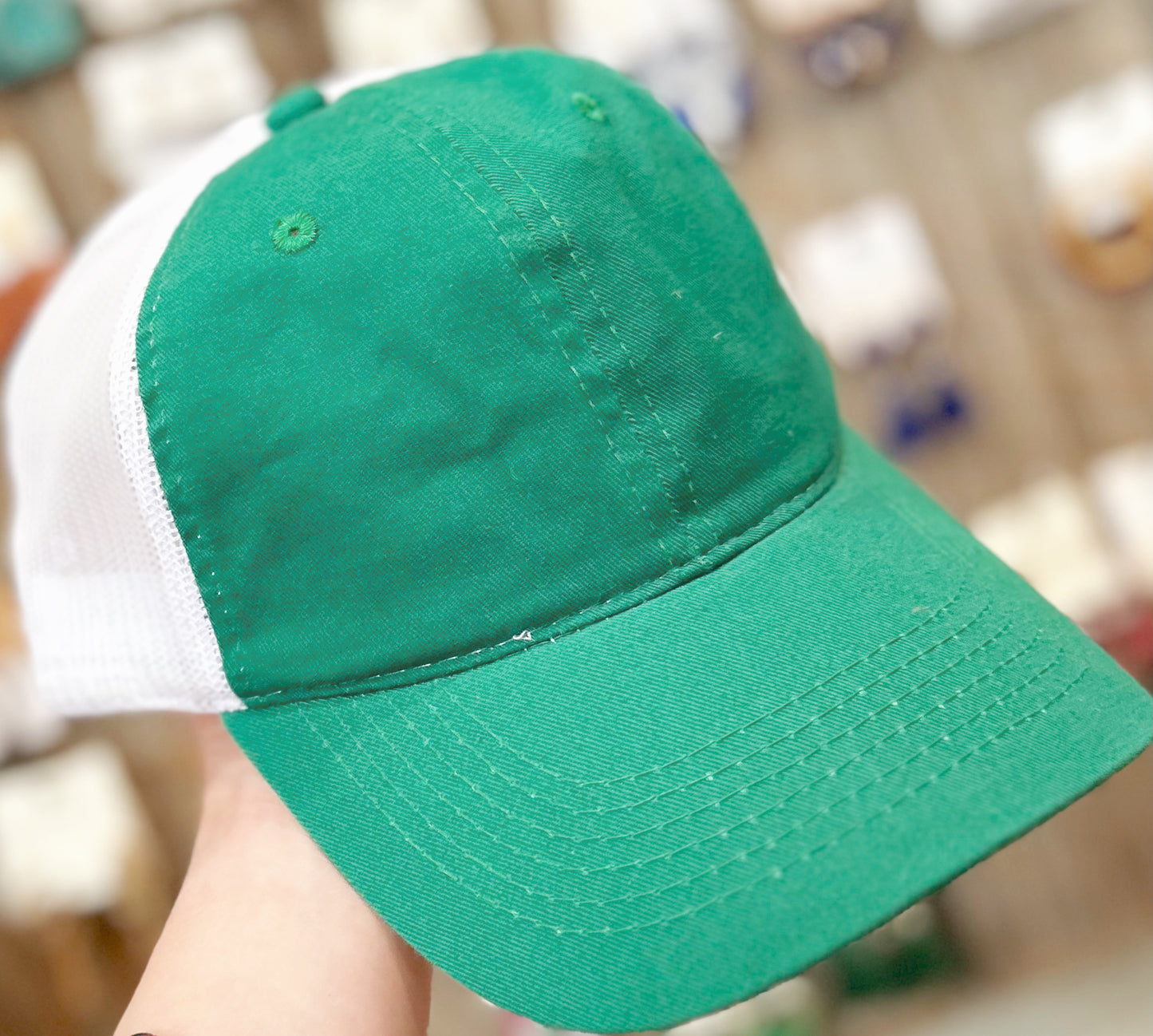 Baseball Cap with Mesh Back