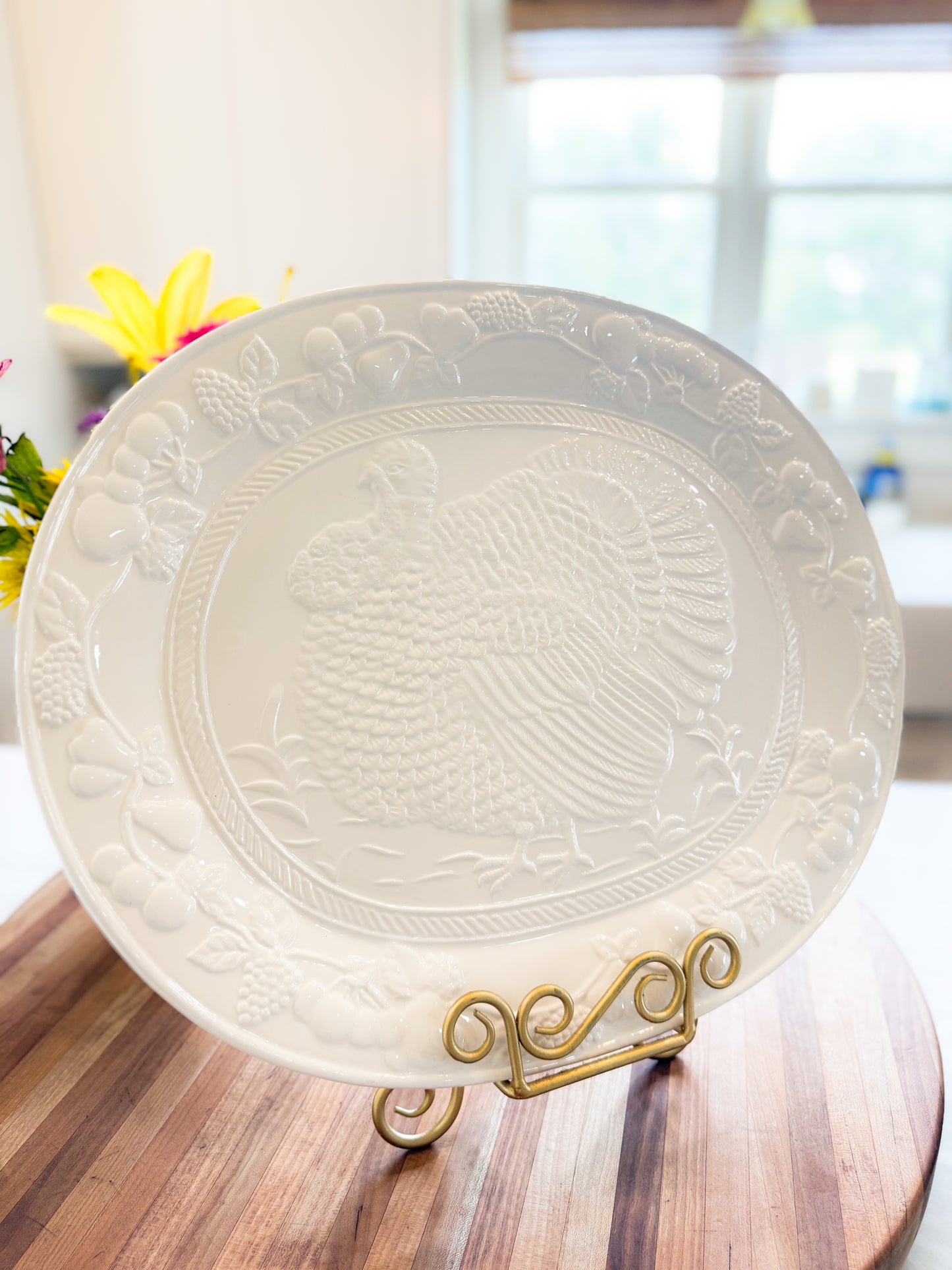 Harvest Blessings Turkey Platter