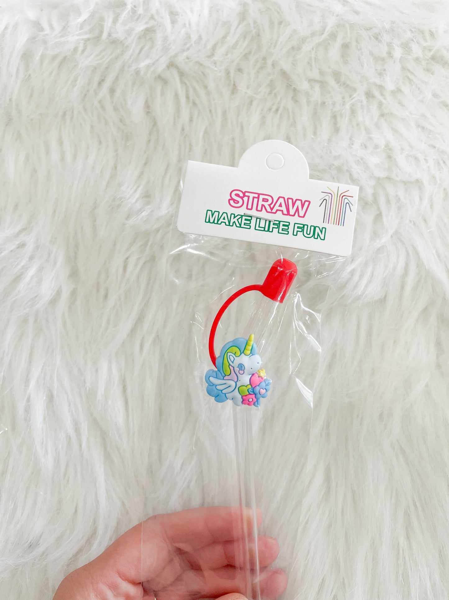 Unicorn Glass Straws