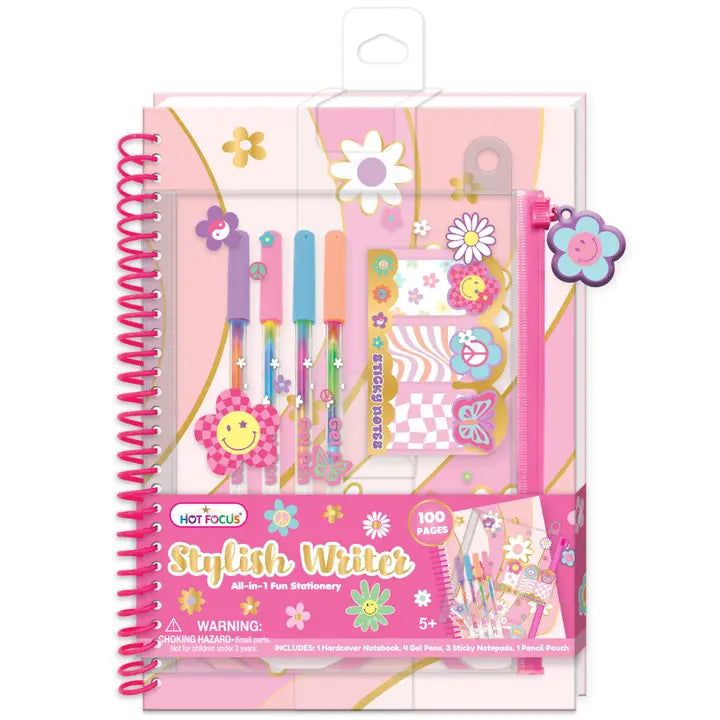 Stylish Writer, Groovy Flowers