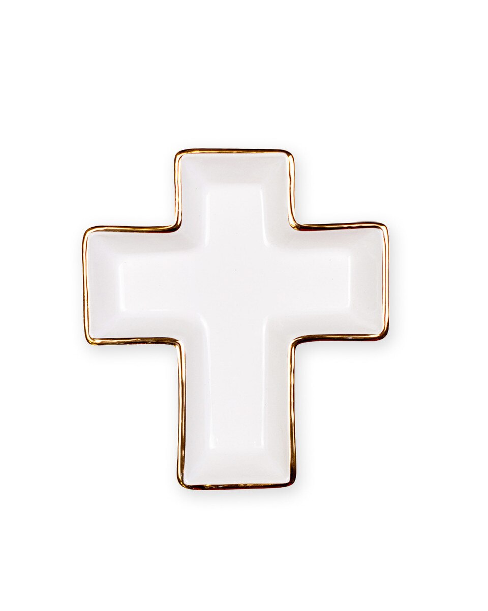 Cross Shaped Trinket Dish