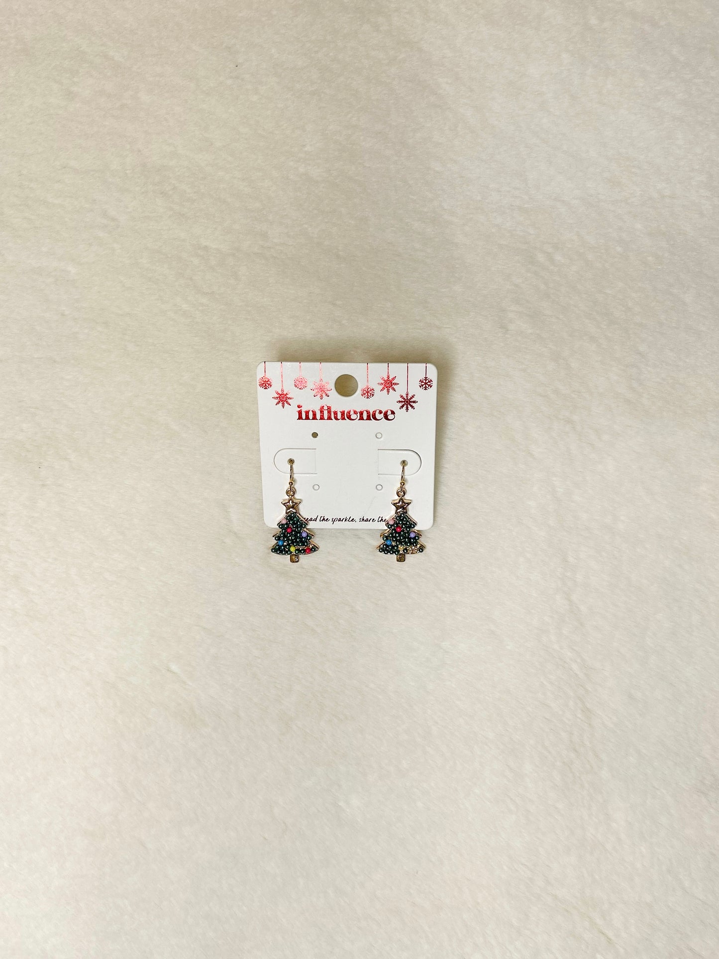 Evergreen Dreams Christmas Tree Earrings