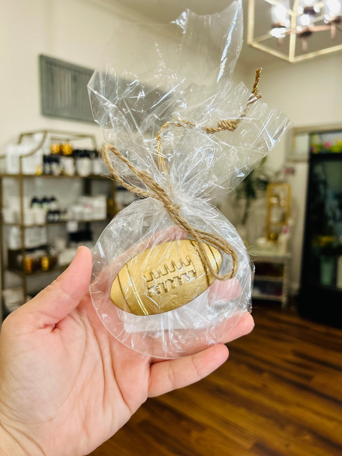 Football Wreath Ornamnet