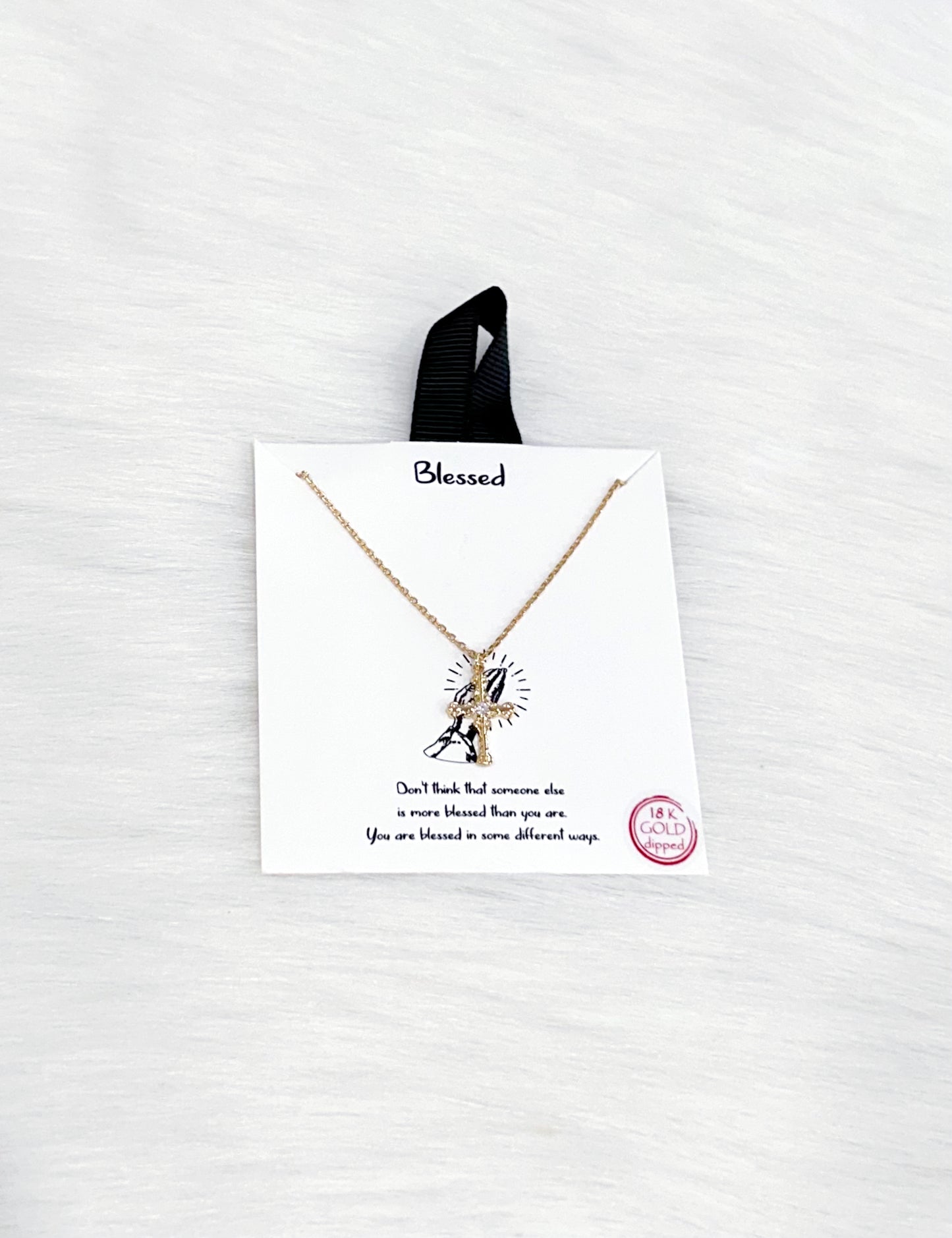 Blessed Cross Necklace