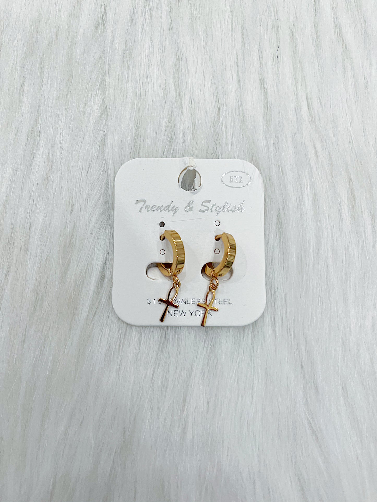 Dainty Divine Hoop Earrings