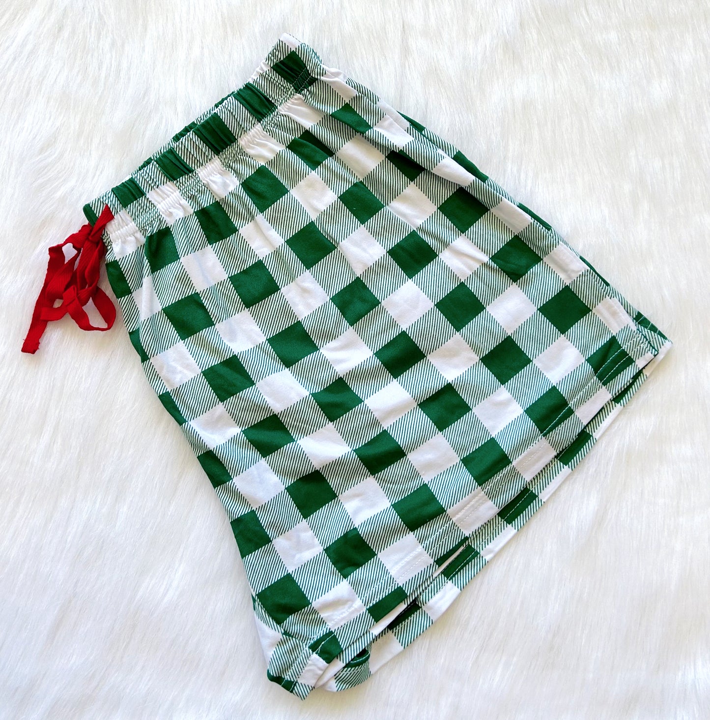 Holiday Gingham Shorts