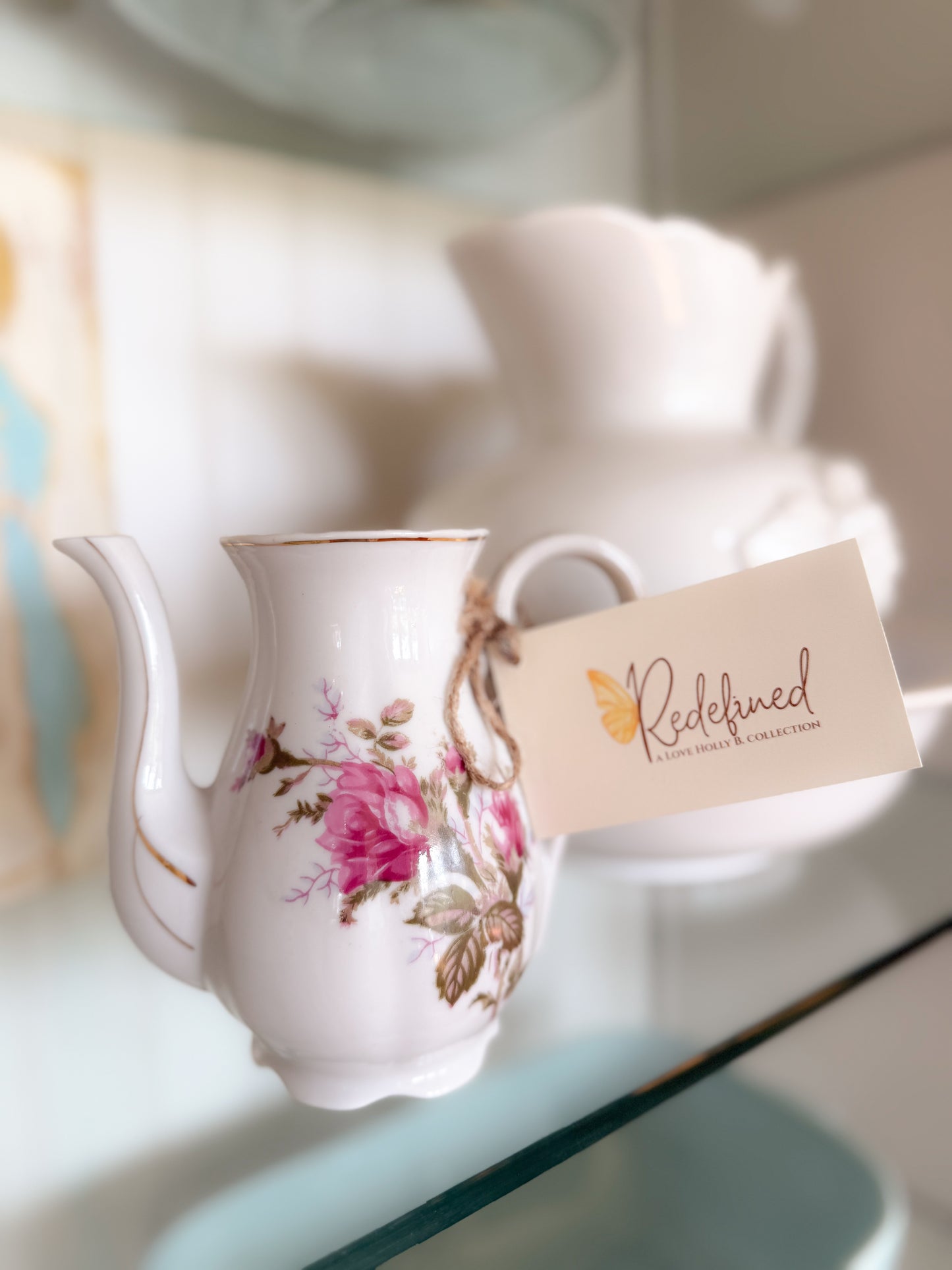 Antique Bloom Tea Dish