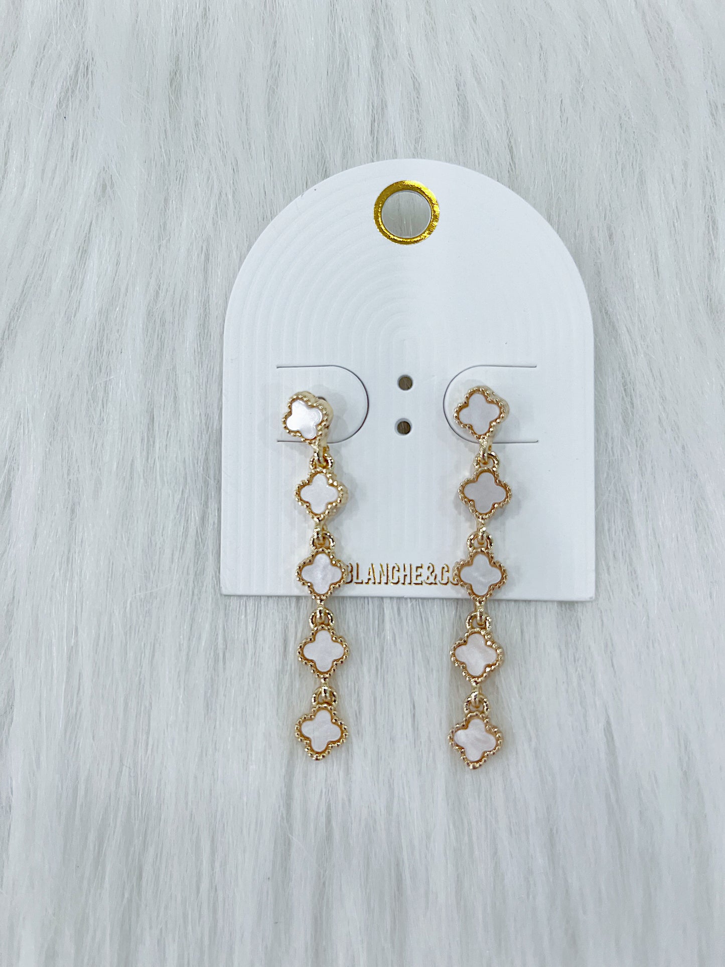 Maggie Quatrefoil Earrings