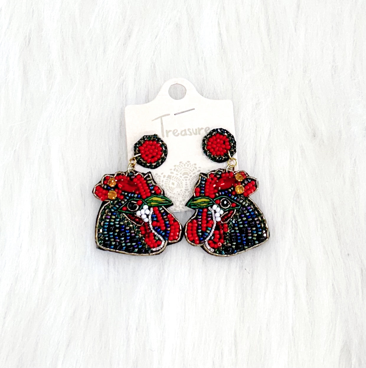 Chicken on the Run Earrings