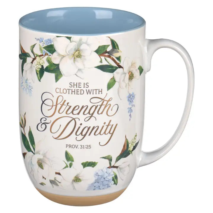 She Is Clothed With Strength & Dignity Mug