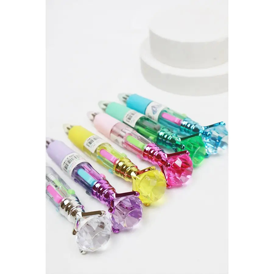 Diamond Multi-Colored Pen