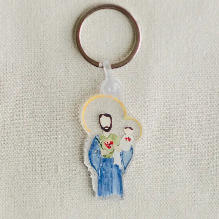Emily S. Pitre St Joseph the Most Chaste Keychain