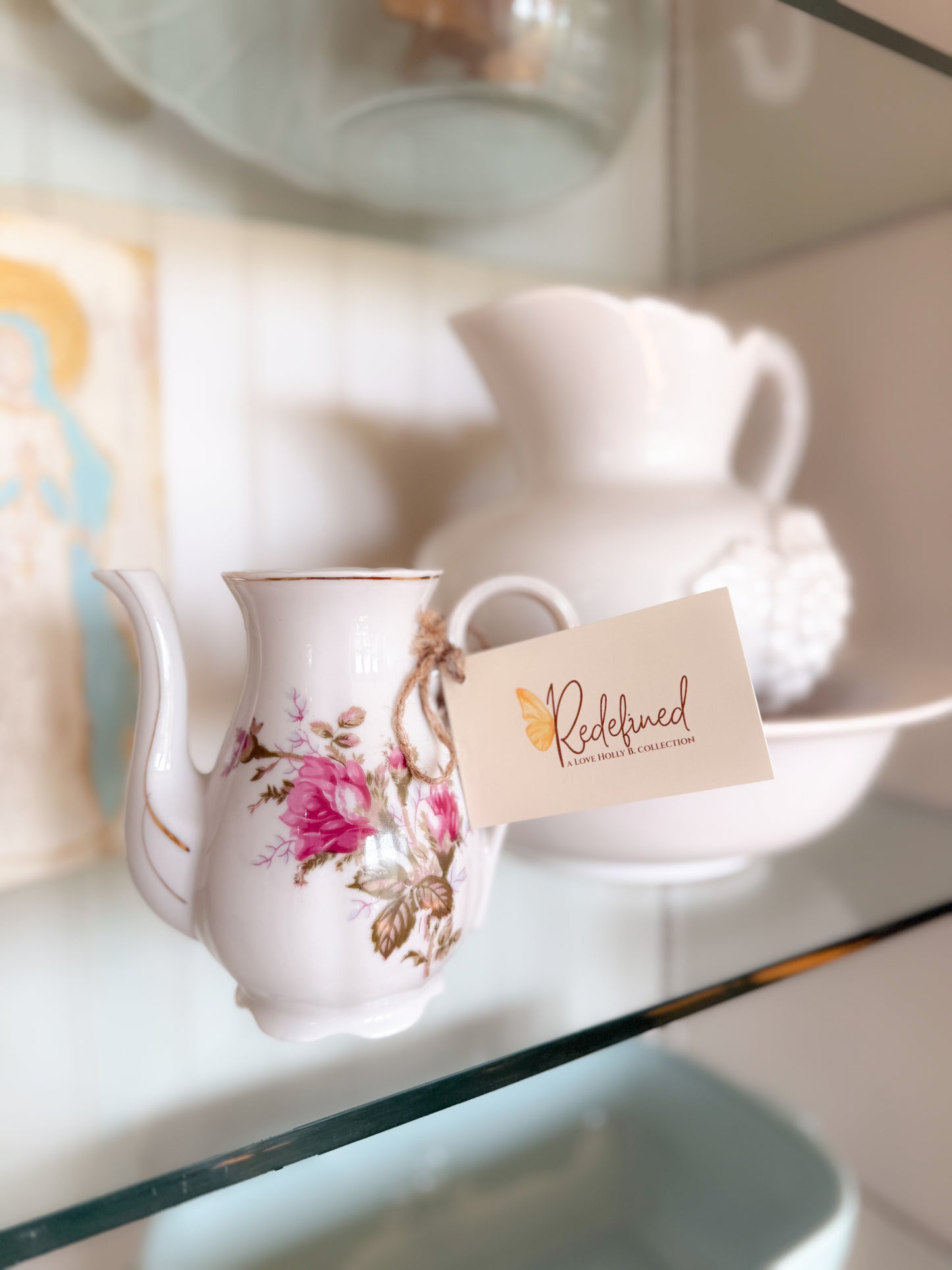 Antique Bloom Tea Dish