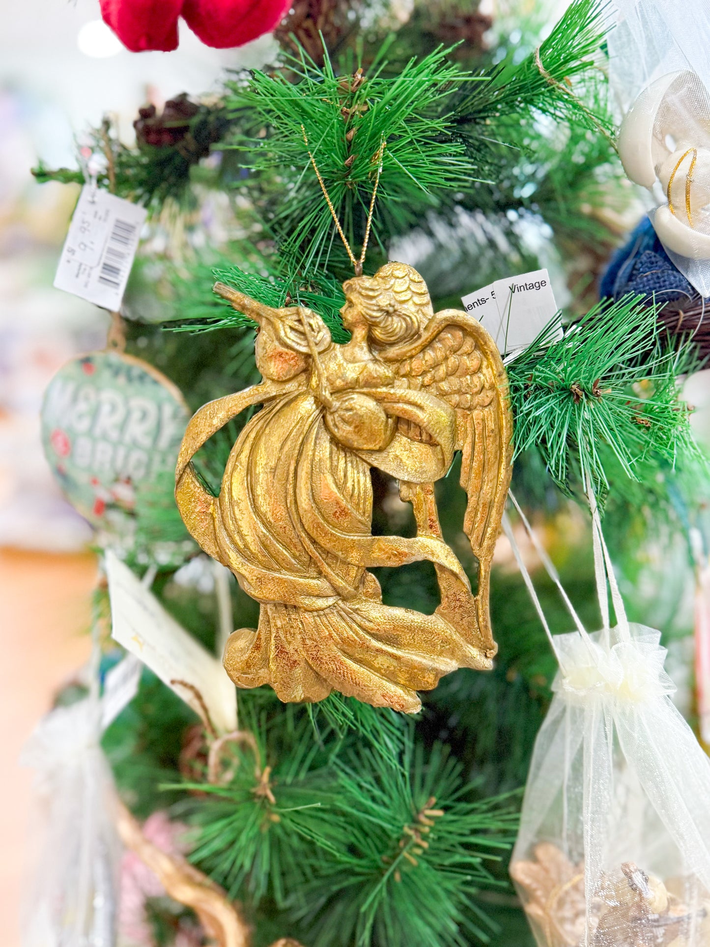 Hark the Angel Christmas Ornament