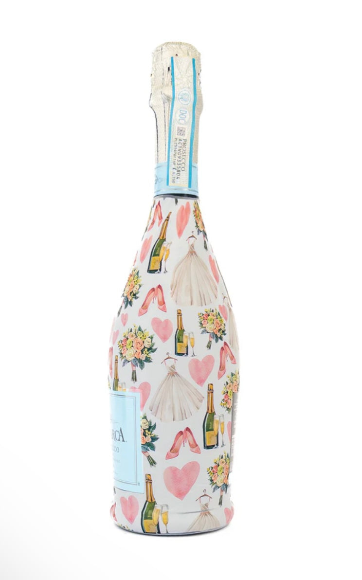 Beau Bottles Wedding Romance- La Marca Edition Champagne Bottle Wrap