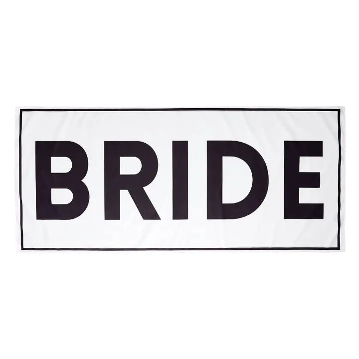 Bride Quick Dry Oversized Beach Towel