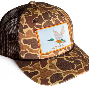 Camo Spoonbill Trucker Cap