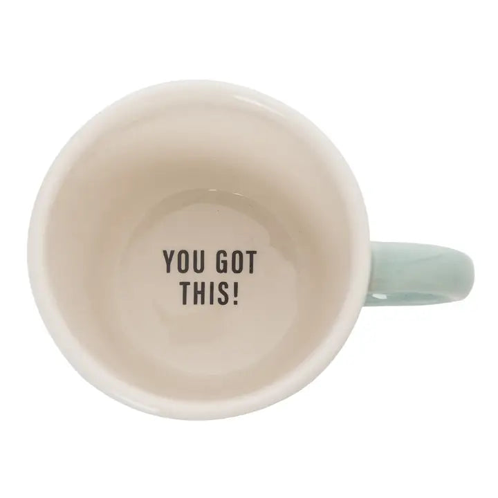 Blue You Got This Friendly Reminder Mug Ceramic 3.5"