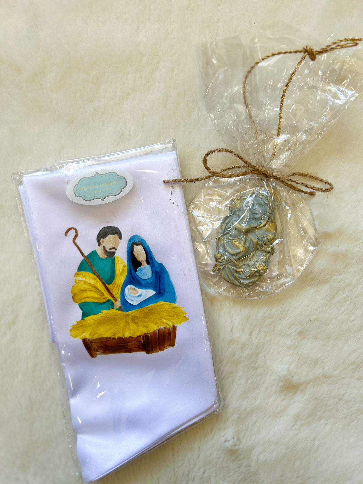 O Holy Night Nativity Wreath Sash