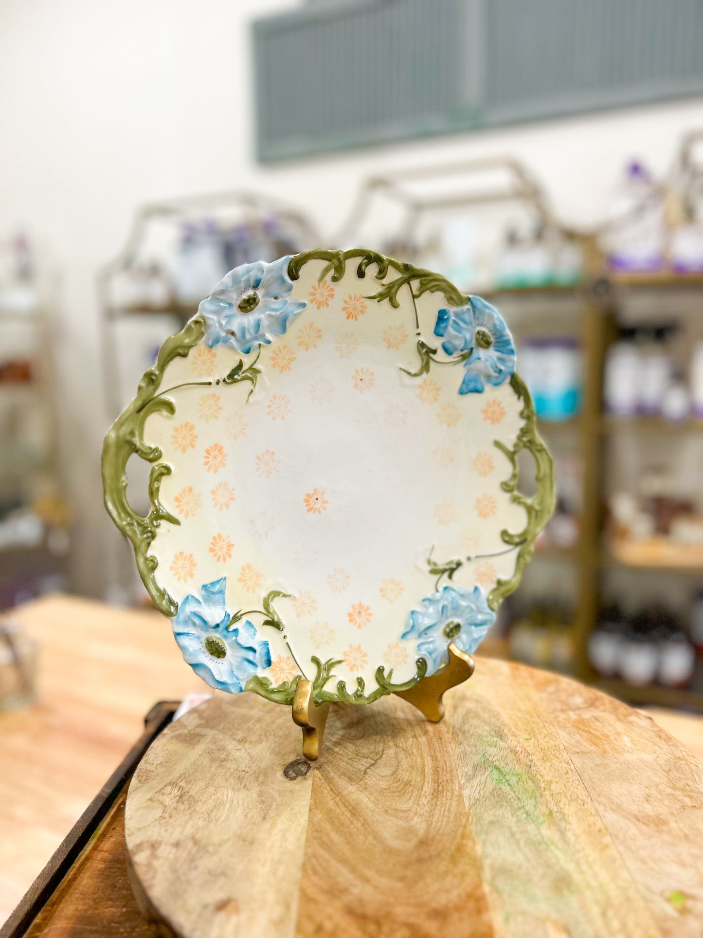 Garden Gate Morning Plate