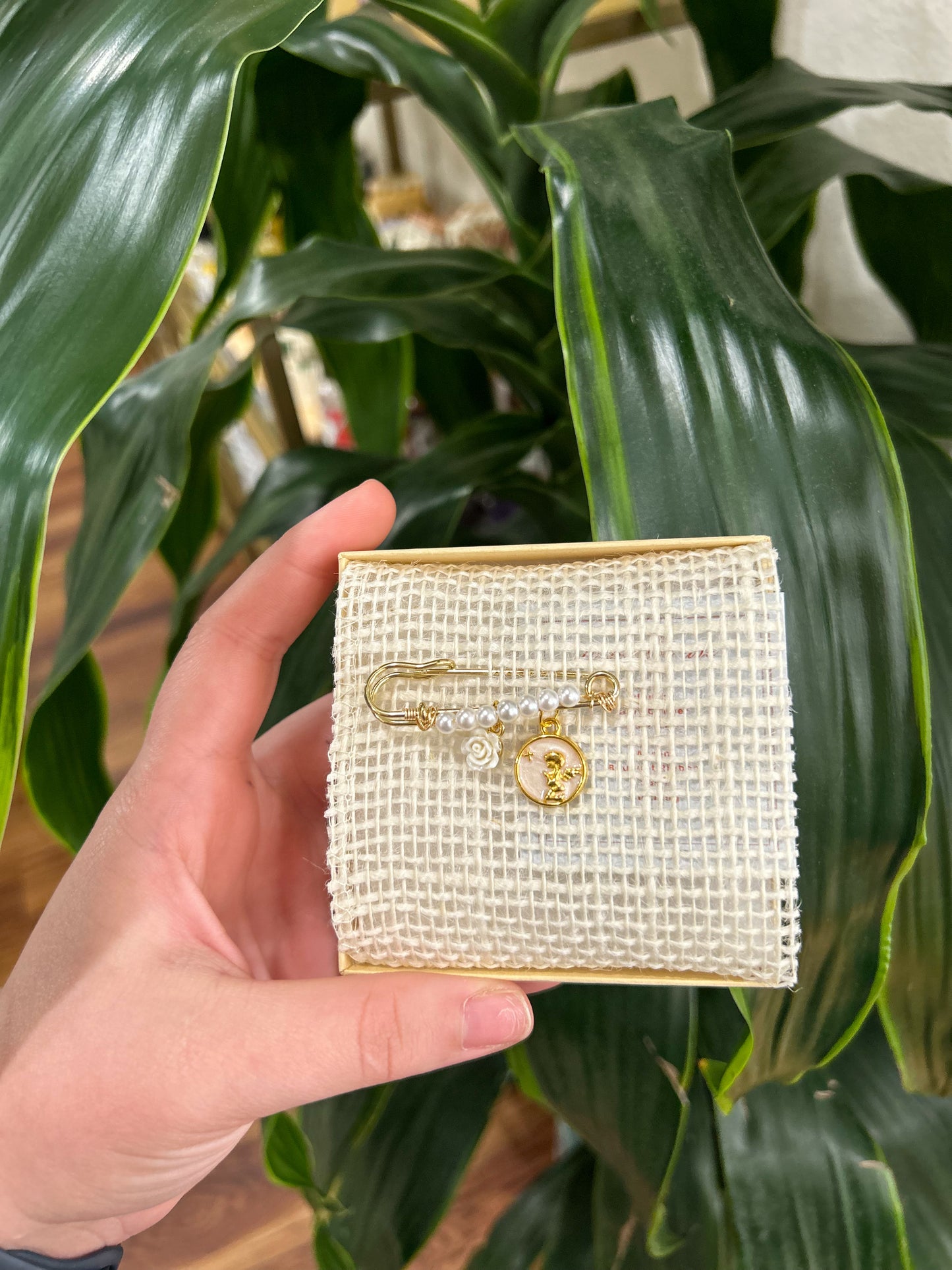 Open Book by Bri First Communion Pin