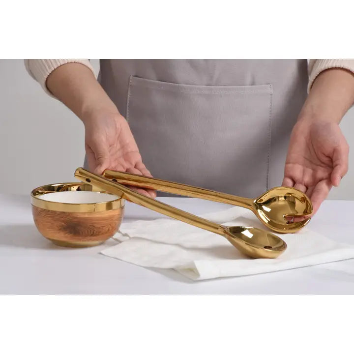Salad Spoon Server Set