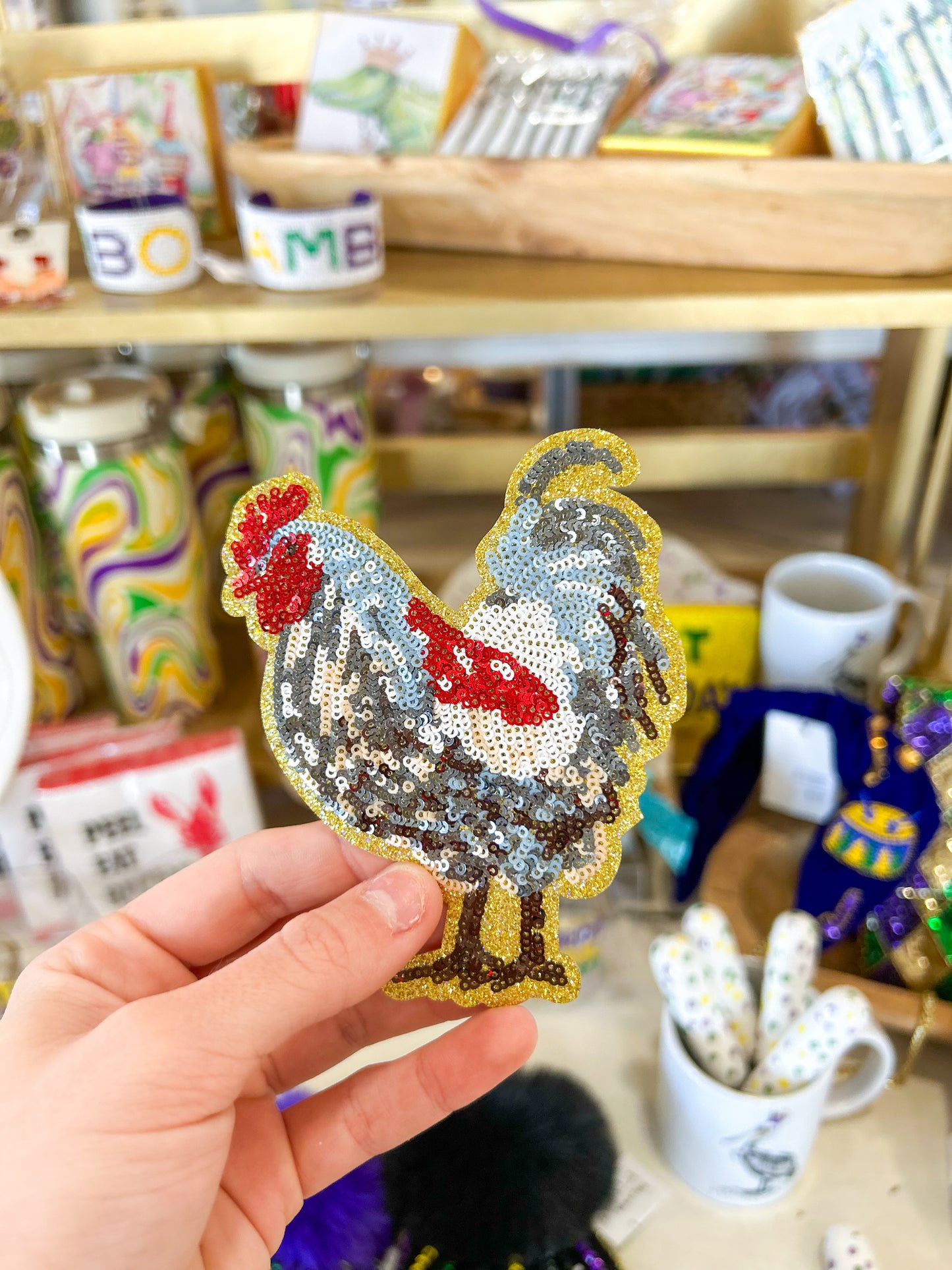 Patch- Mini Rooster on the Run