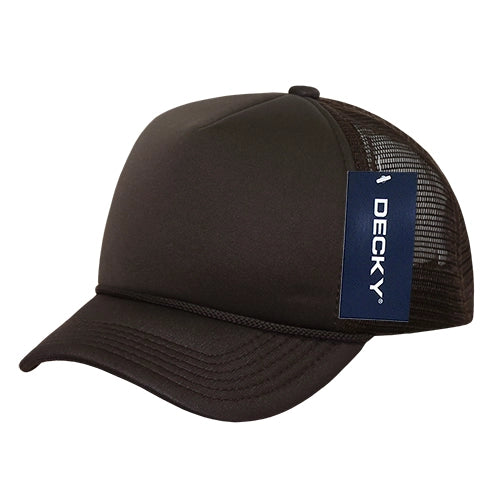 Youth Decky Solid Foam Trucker Hat