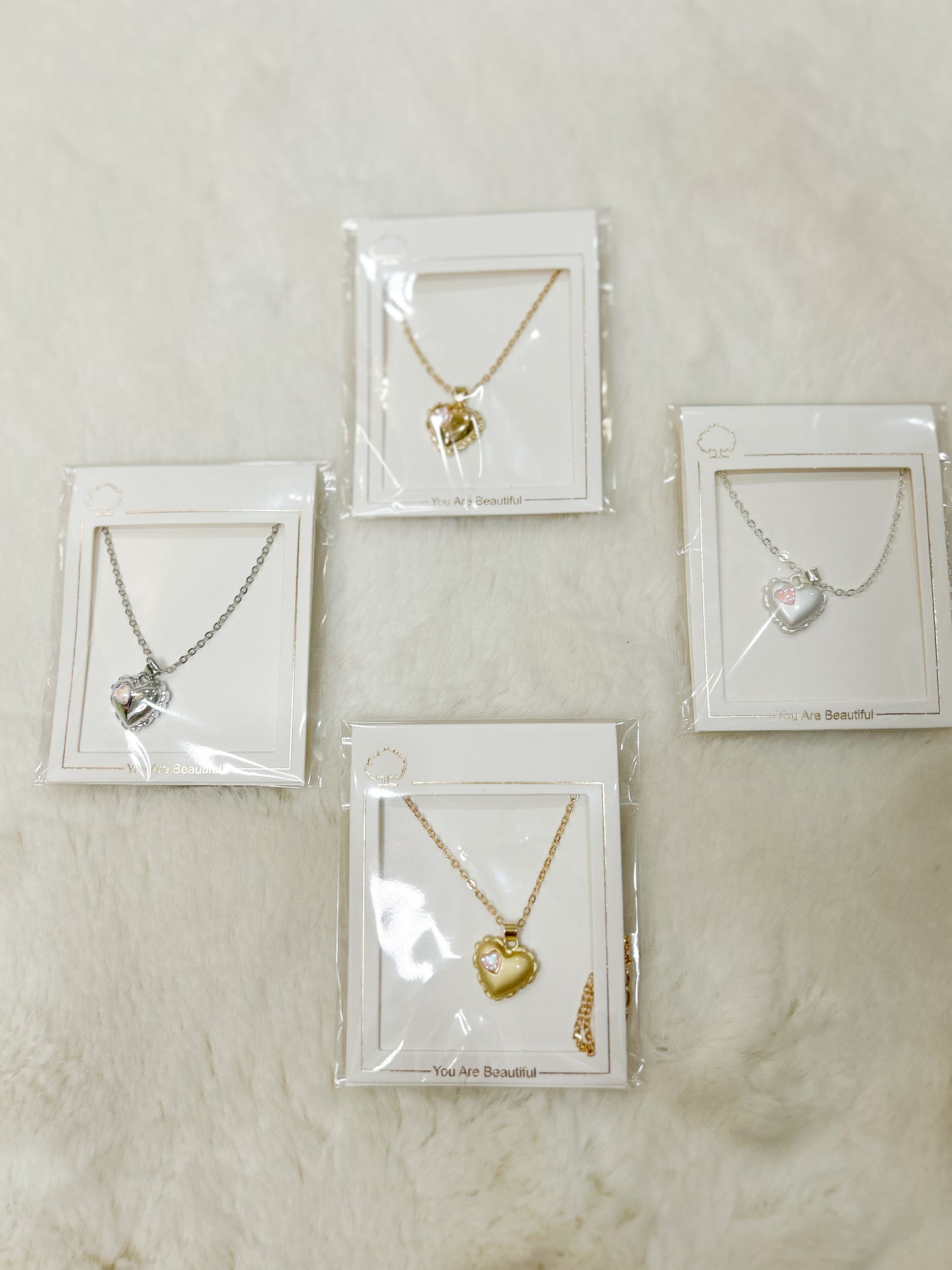 Kids Heart Locket Necklace