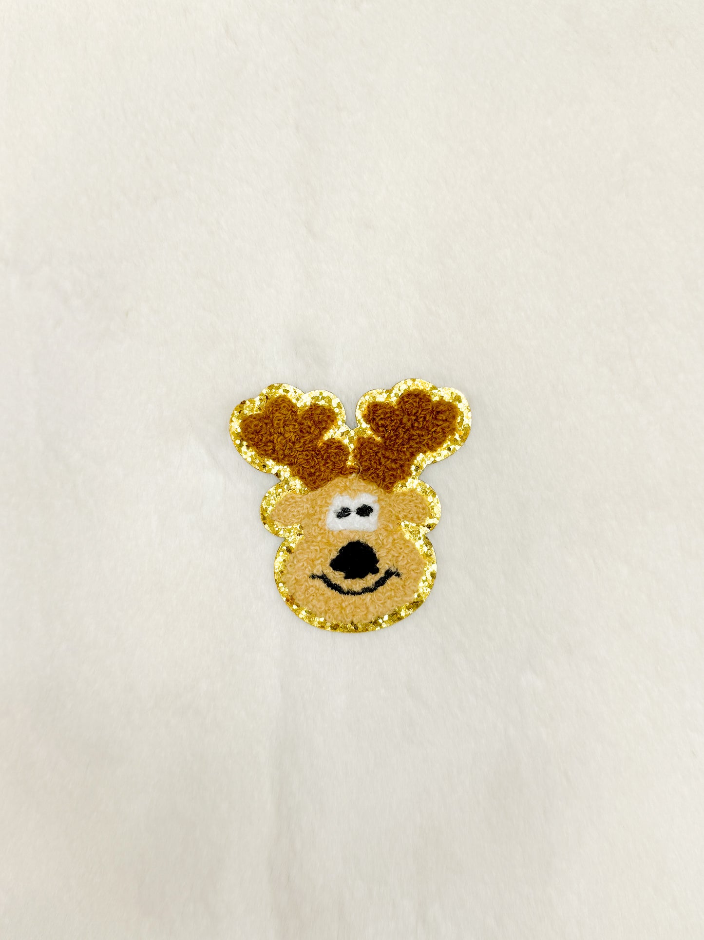 Patch- Mini Reindeer Face