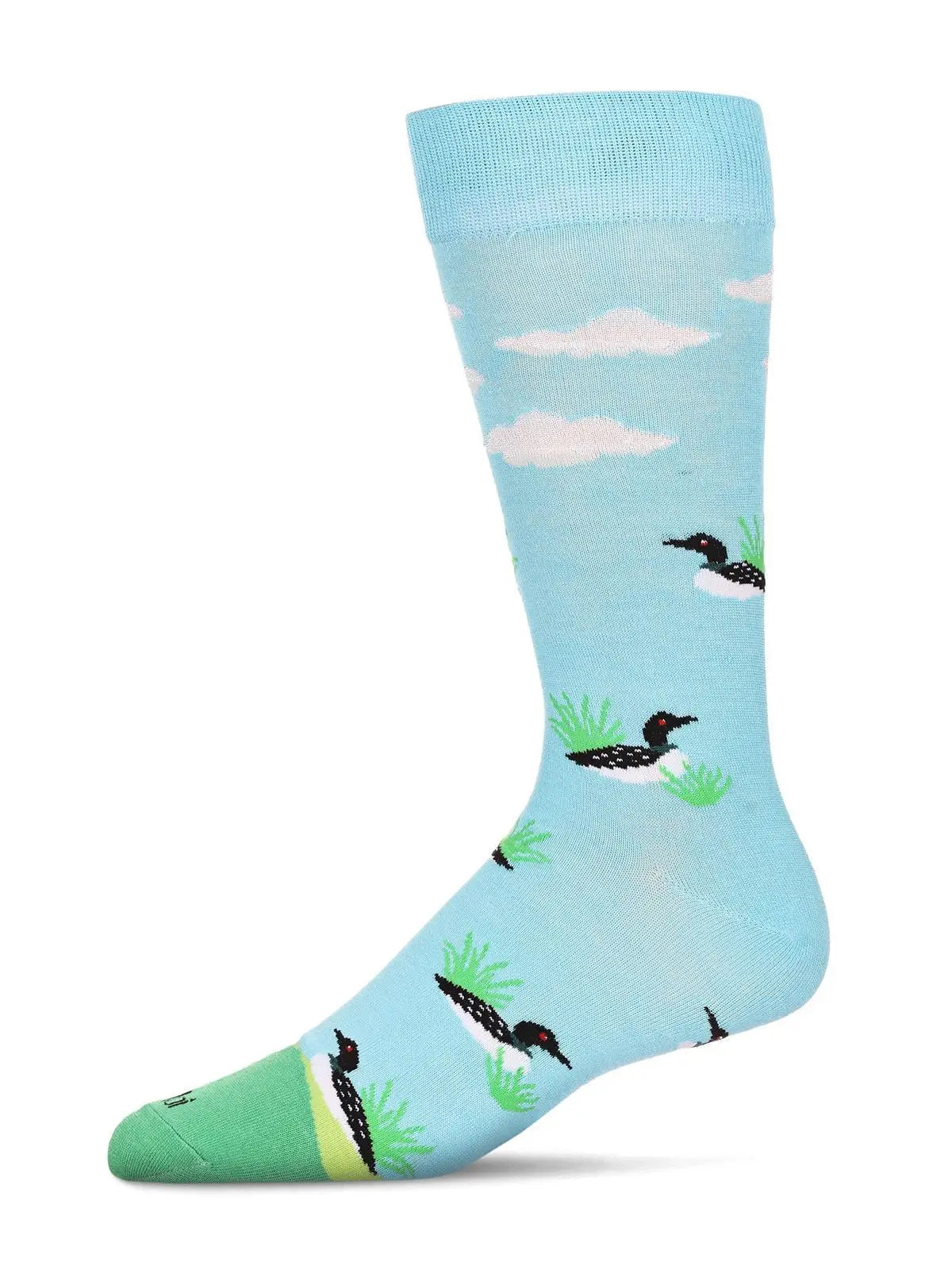 Men's Loon Bird Crew Socks