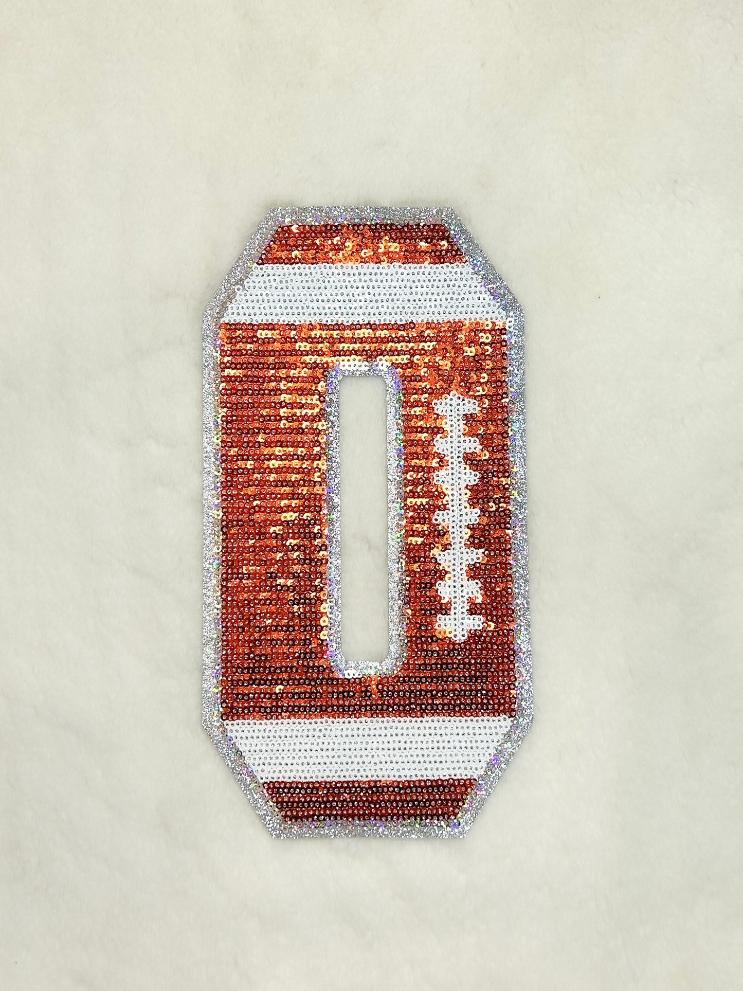 Patch- Football Number 0