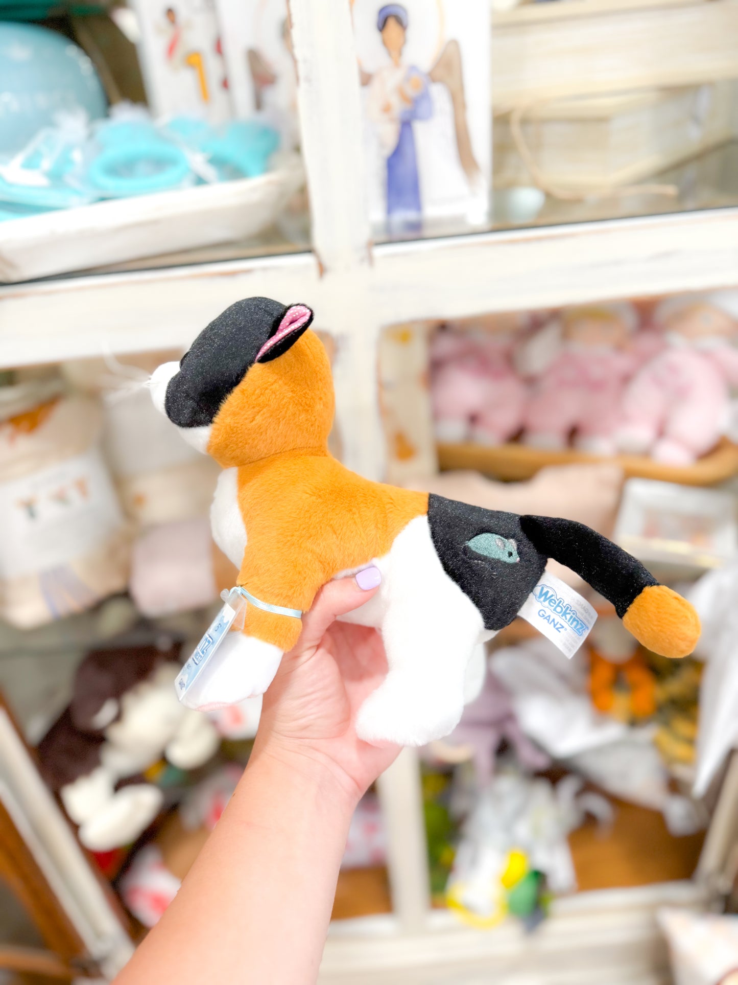 Webkinz Marble Cat Plush