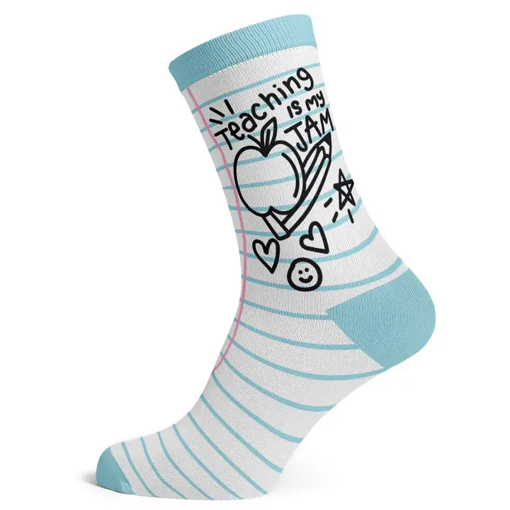 Teaching Is My Jam Socks
