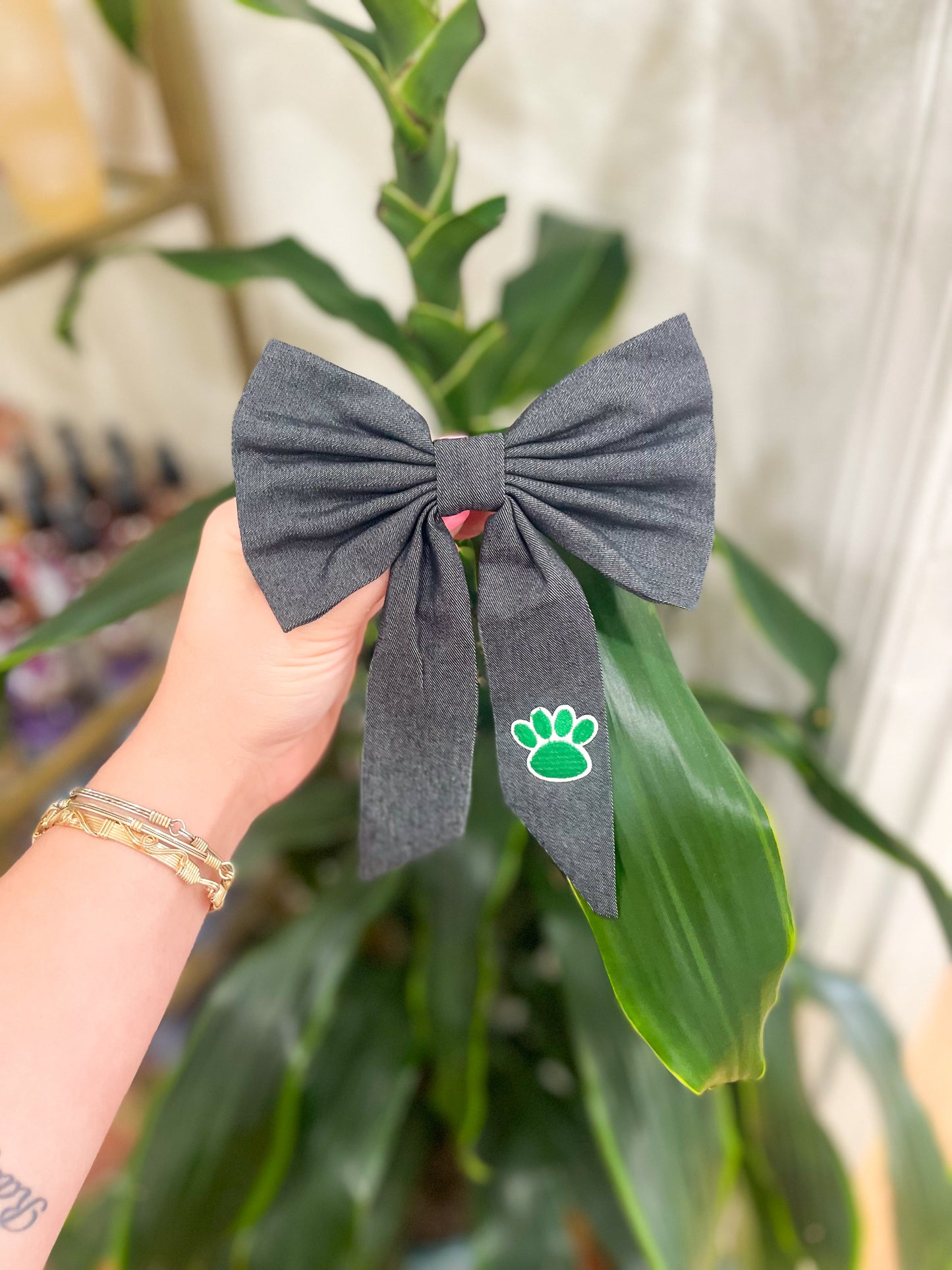Denim Pride Bows