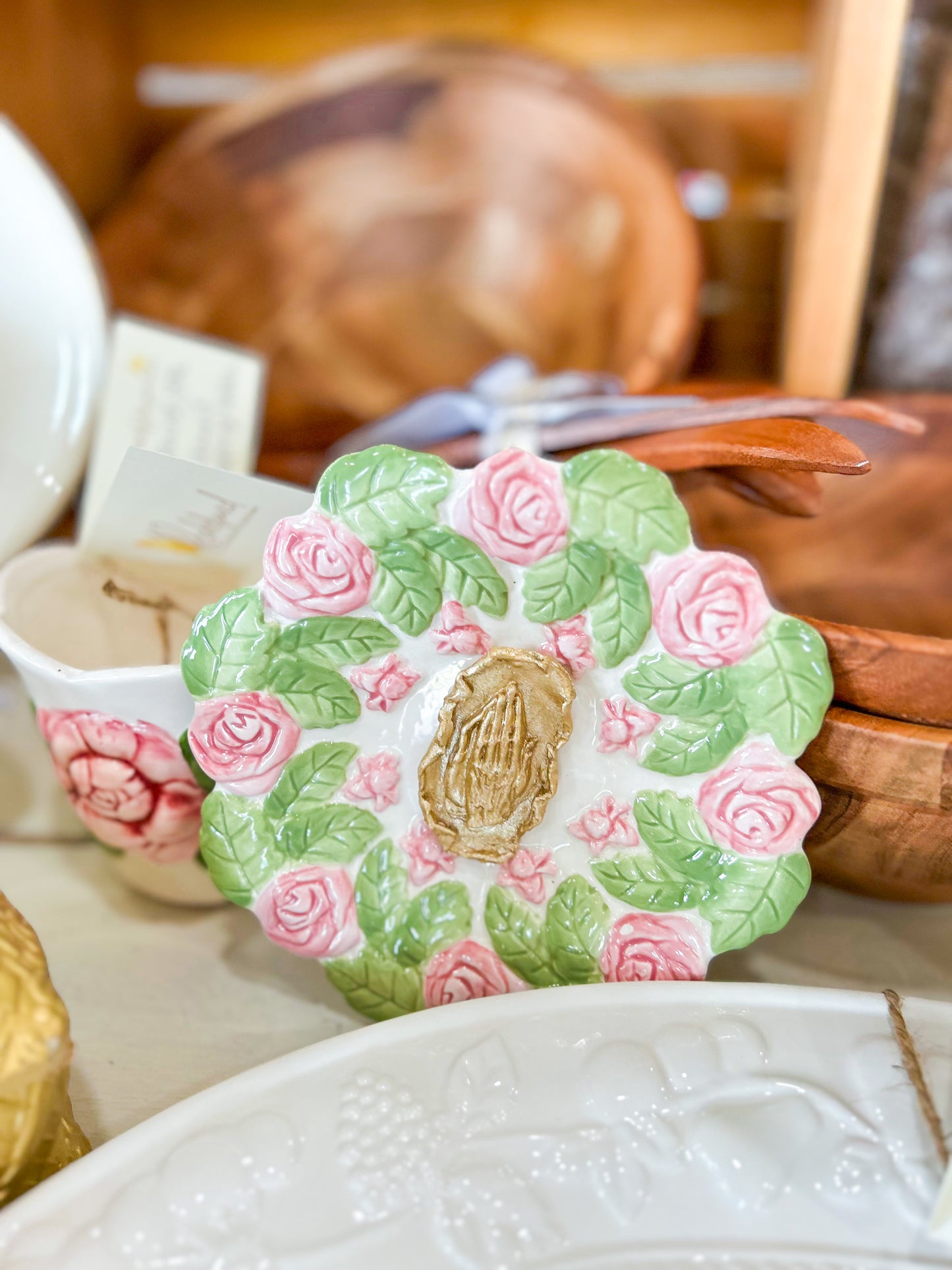Margaret’s Rose Blessing Plate