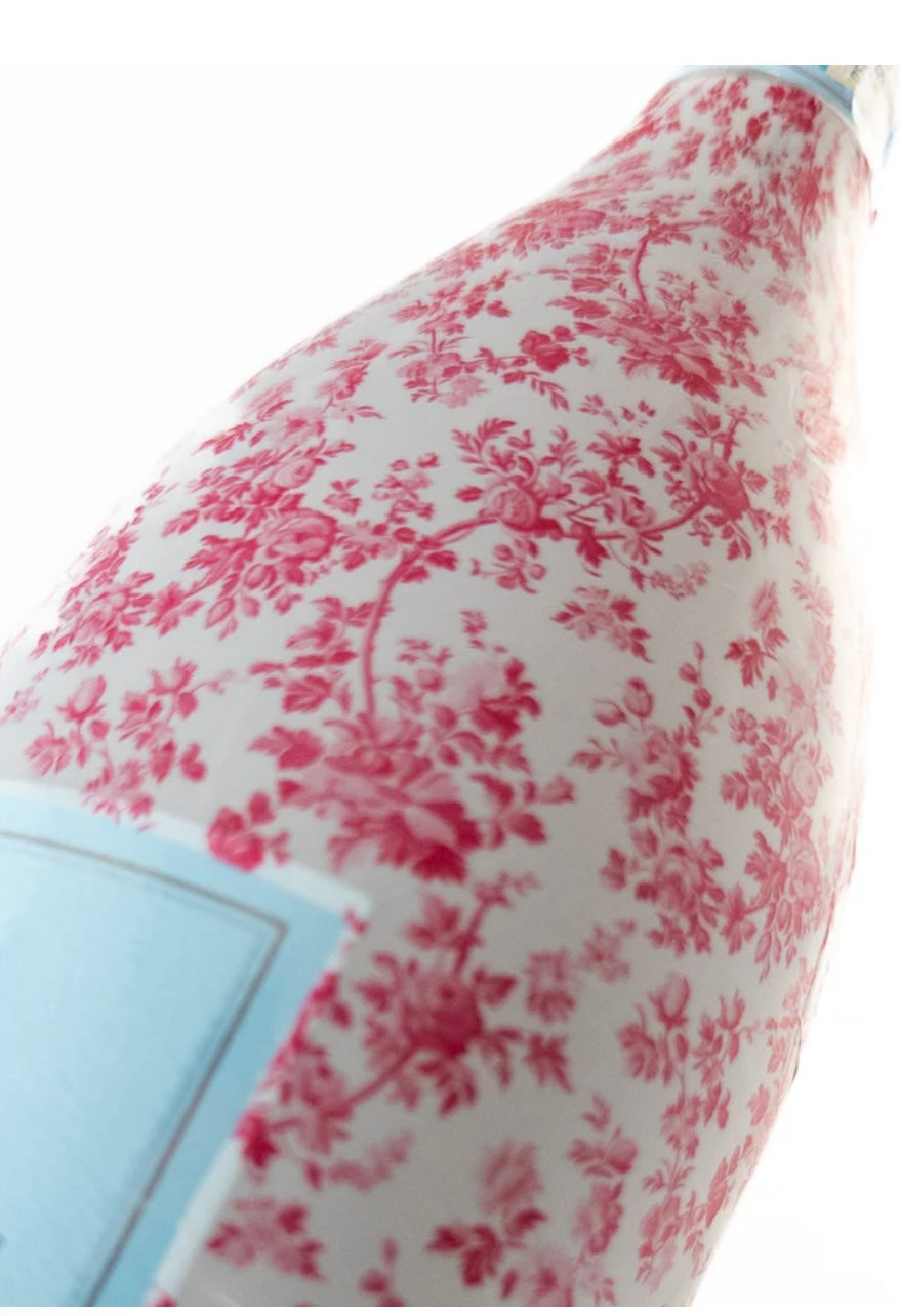Beau Bottle Grandmillenial Pink Floral- La Marica Edition