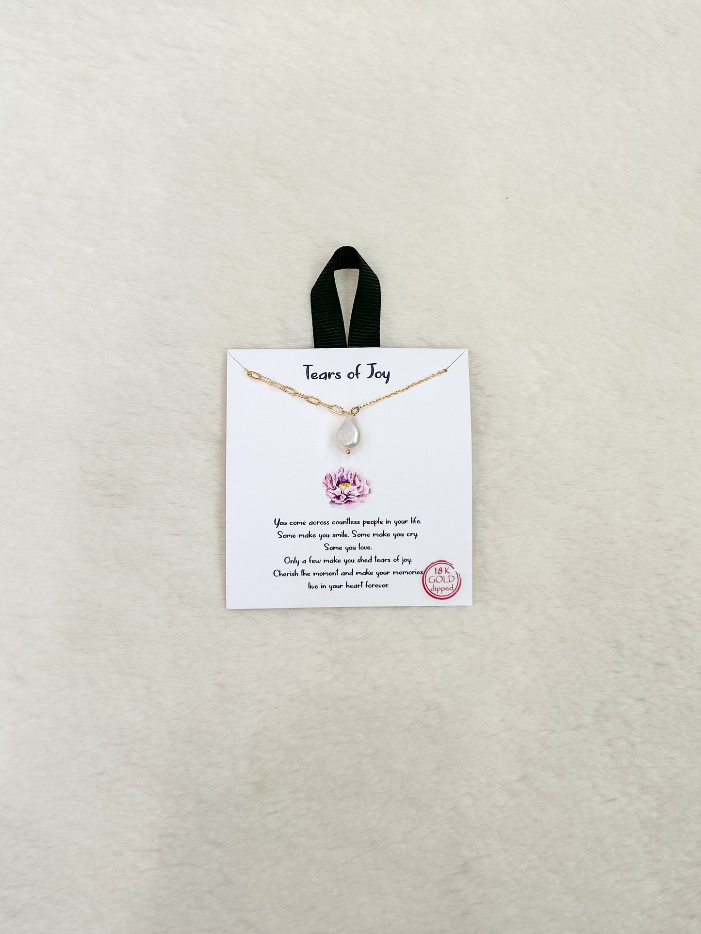 Tears of Joy Pearl Necklace