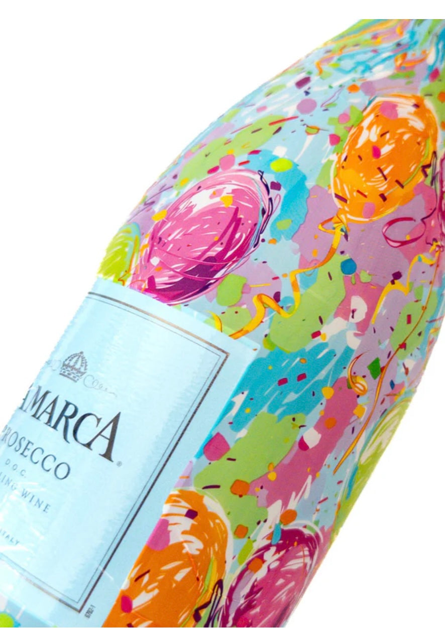 Beau Bottle Happy Birthday Balloons- La Marica Edition