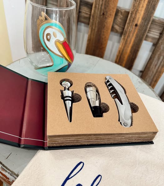 3Pc Wine Accessories Set