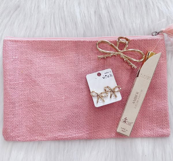 Metal Bow Shaped Hair Claw Clip