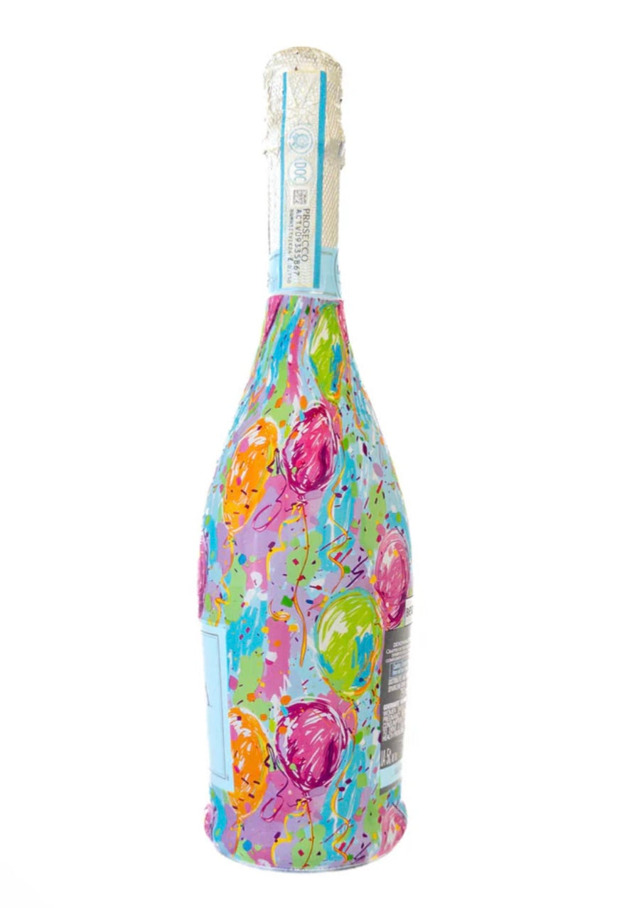 Beau Bottle Happy Birthday Balloons- La Marica Edition