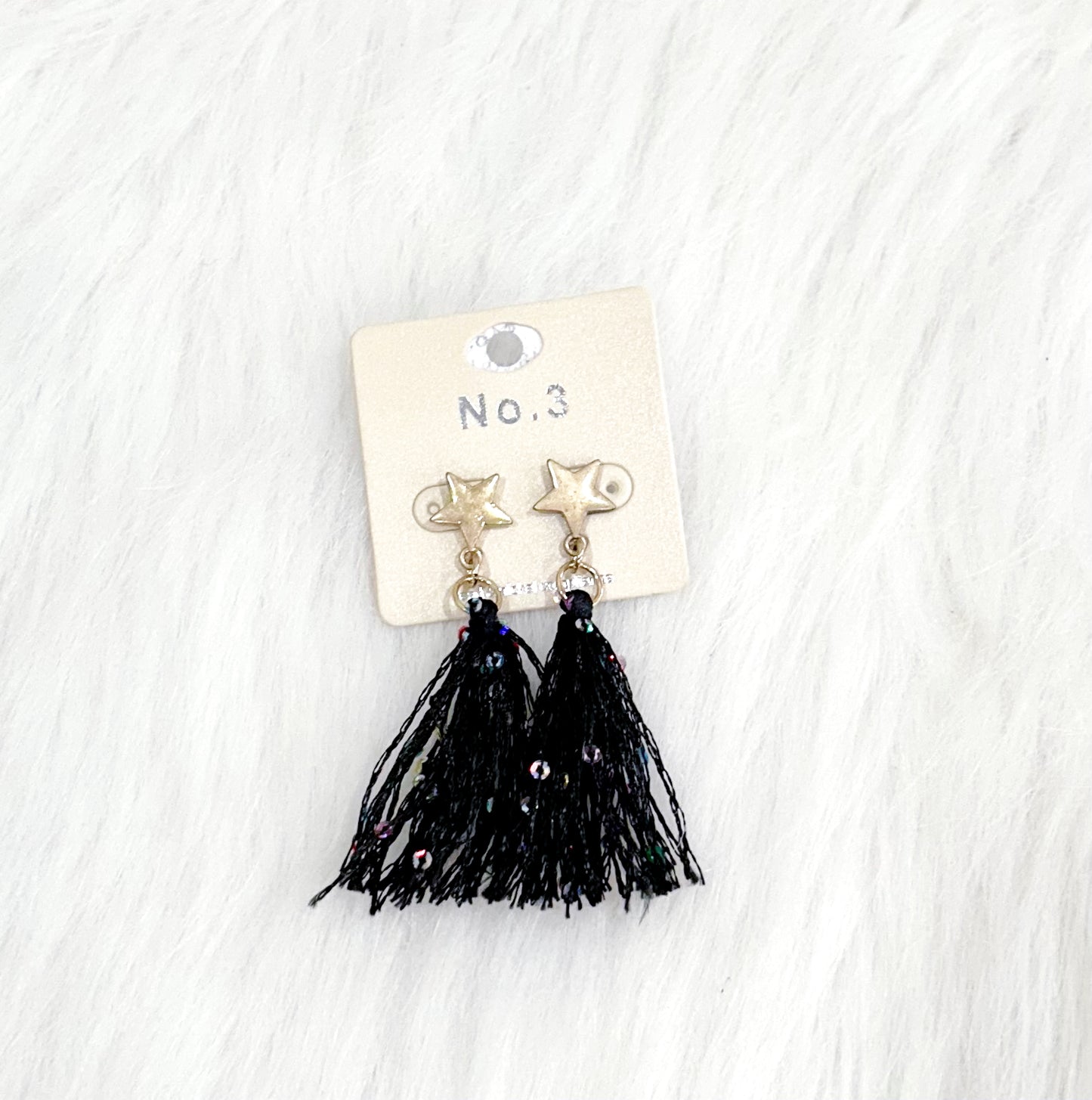 Star Fringe Earrings
