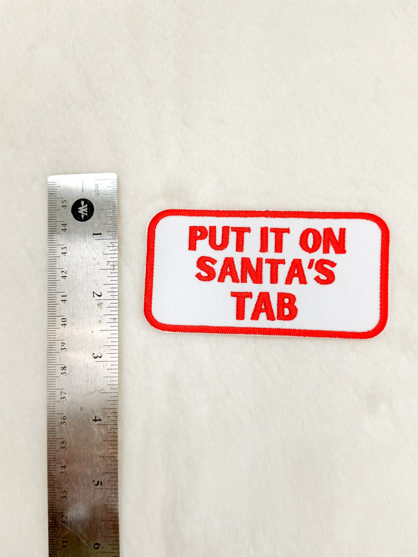Patch- Put it on Santa's Tab