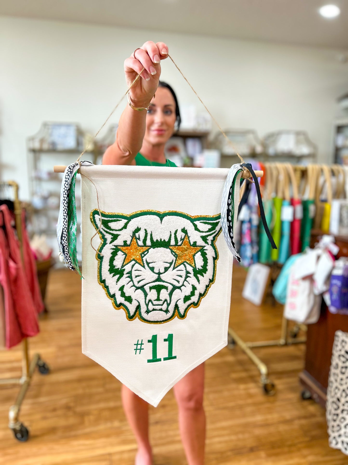 Patch-Bobcat Sequin Stars