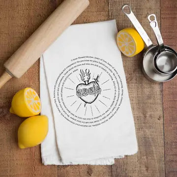 Immaculate Heart of Mary Kitchen Towel