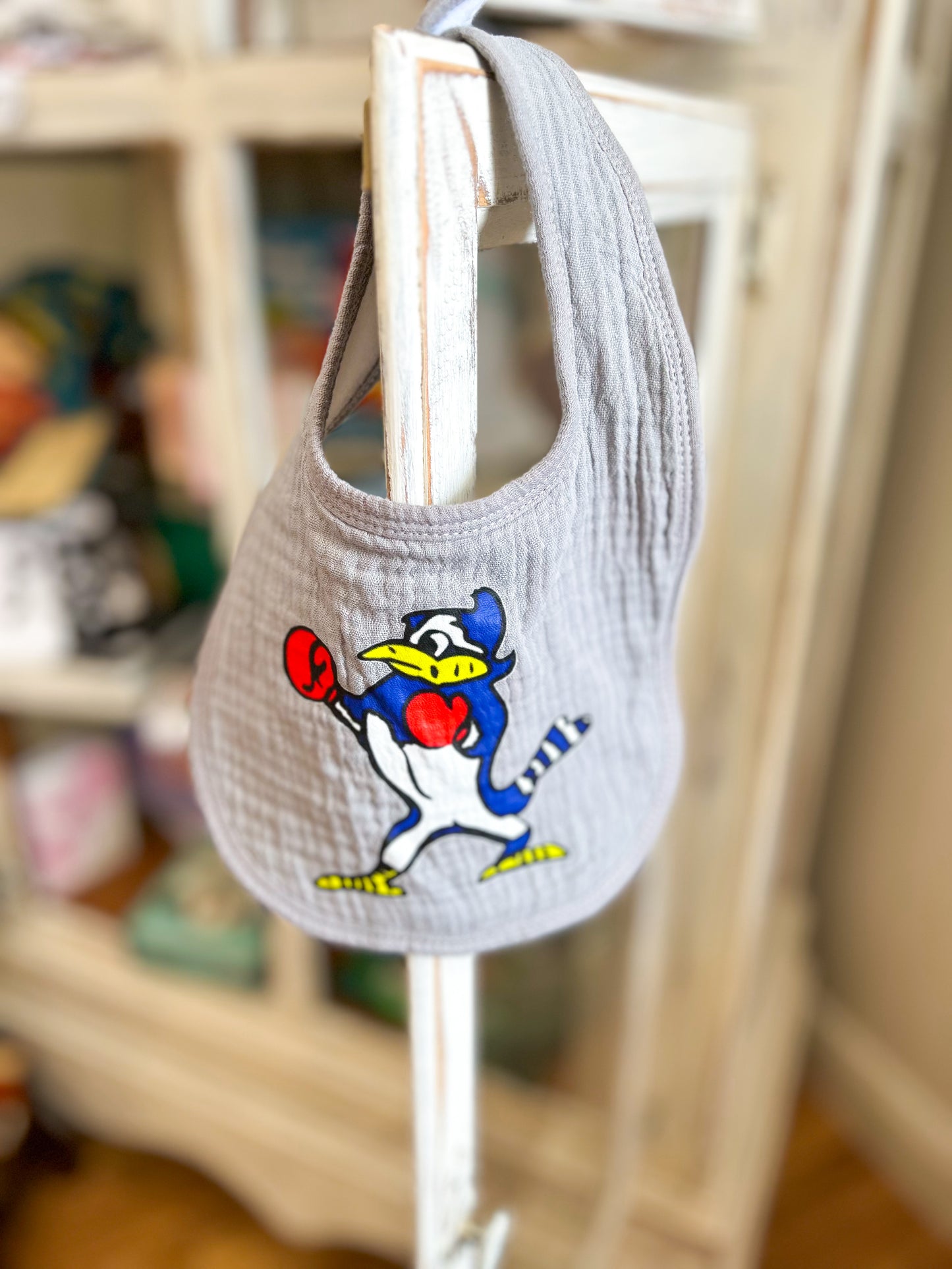 Baby Blue Jay Bib