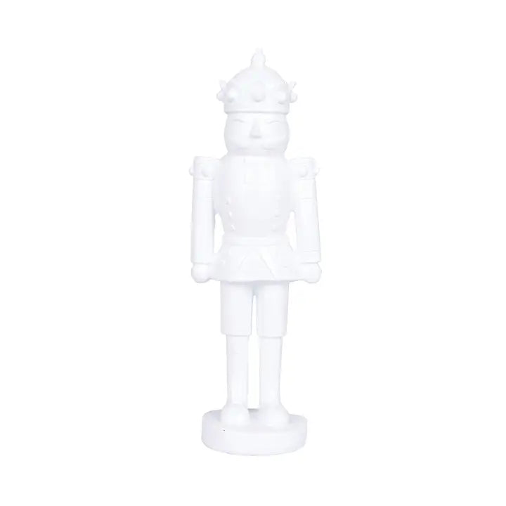 Christmas White Nutcracker Medium