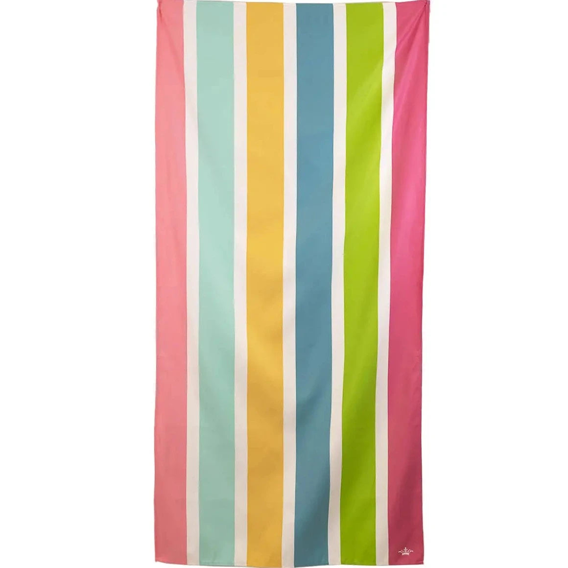 Tropical Sunrise Beach Towel White/Multi